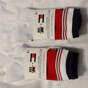 Two Pairs of Tommy Hilfiger Space Jam Crew Socks
